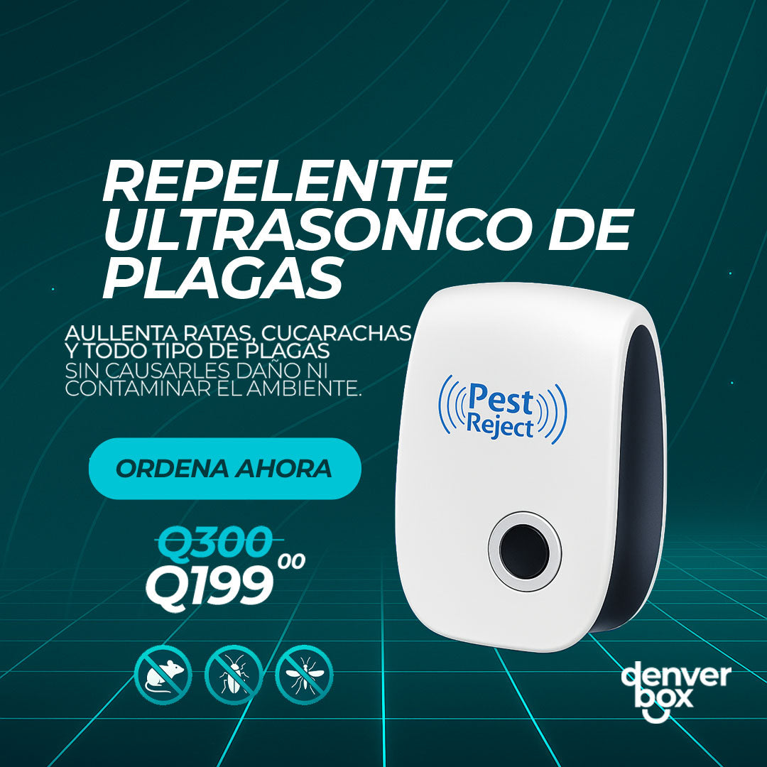 Repelente ultrasónico de plagas